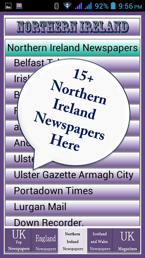 UK Newspapers and Magazines