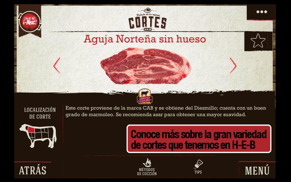 H-E-B i-Meat!