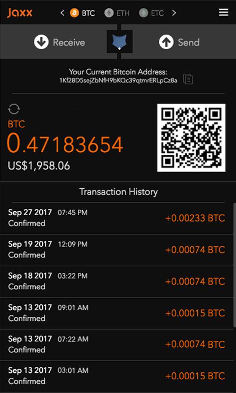 Jaxx Classic: Your Blockchain Interface & Wallet