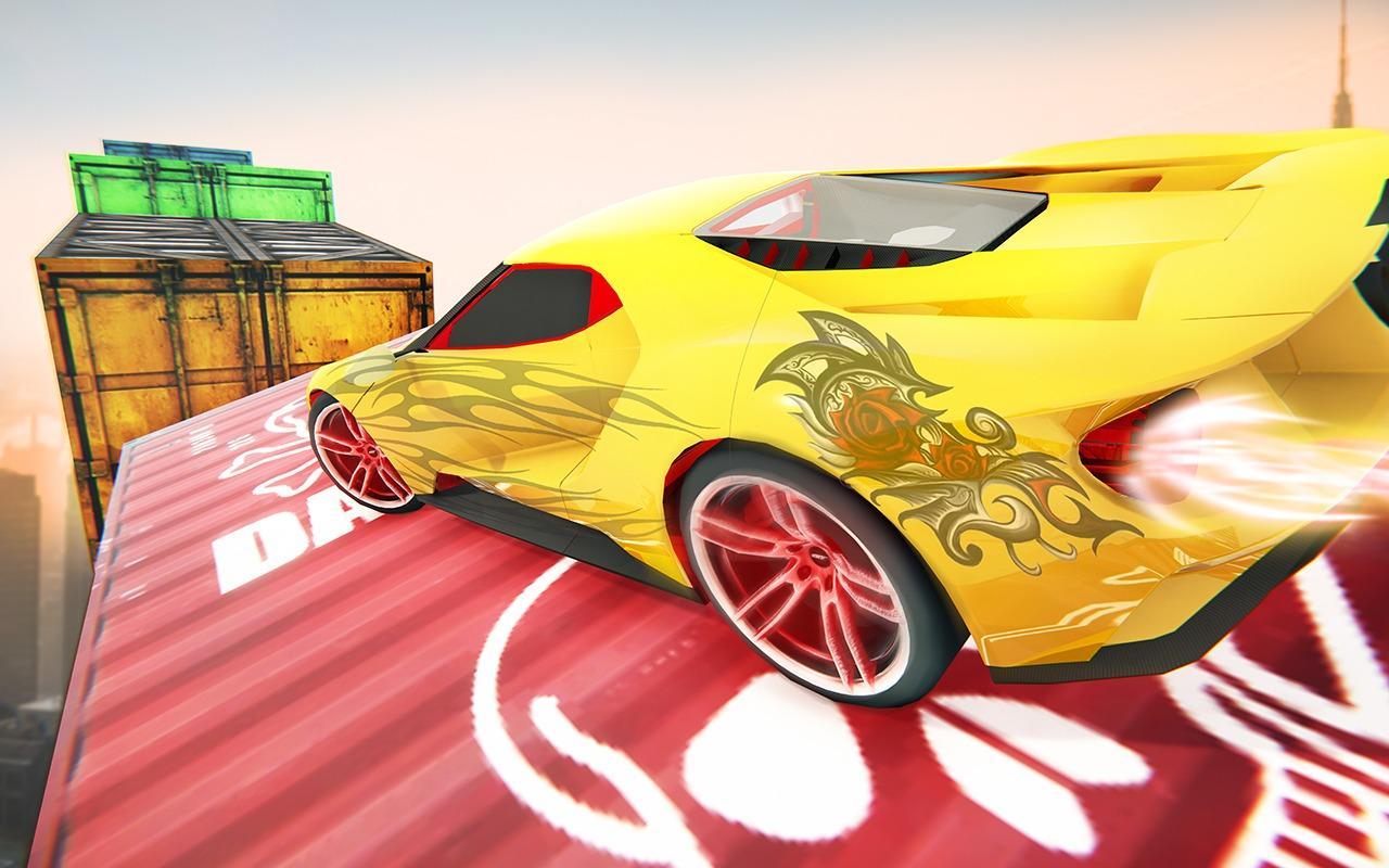 Impossible Crazy Car Track Racing Simulator