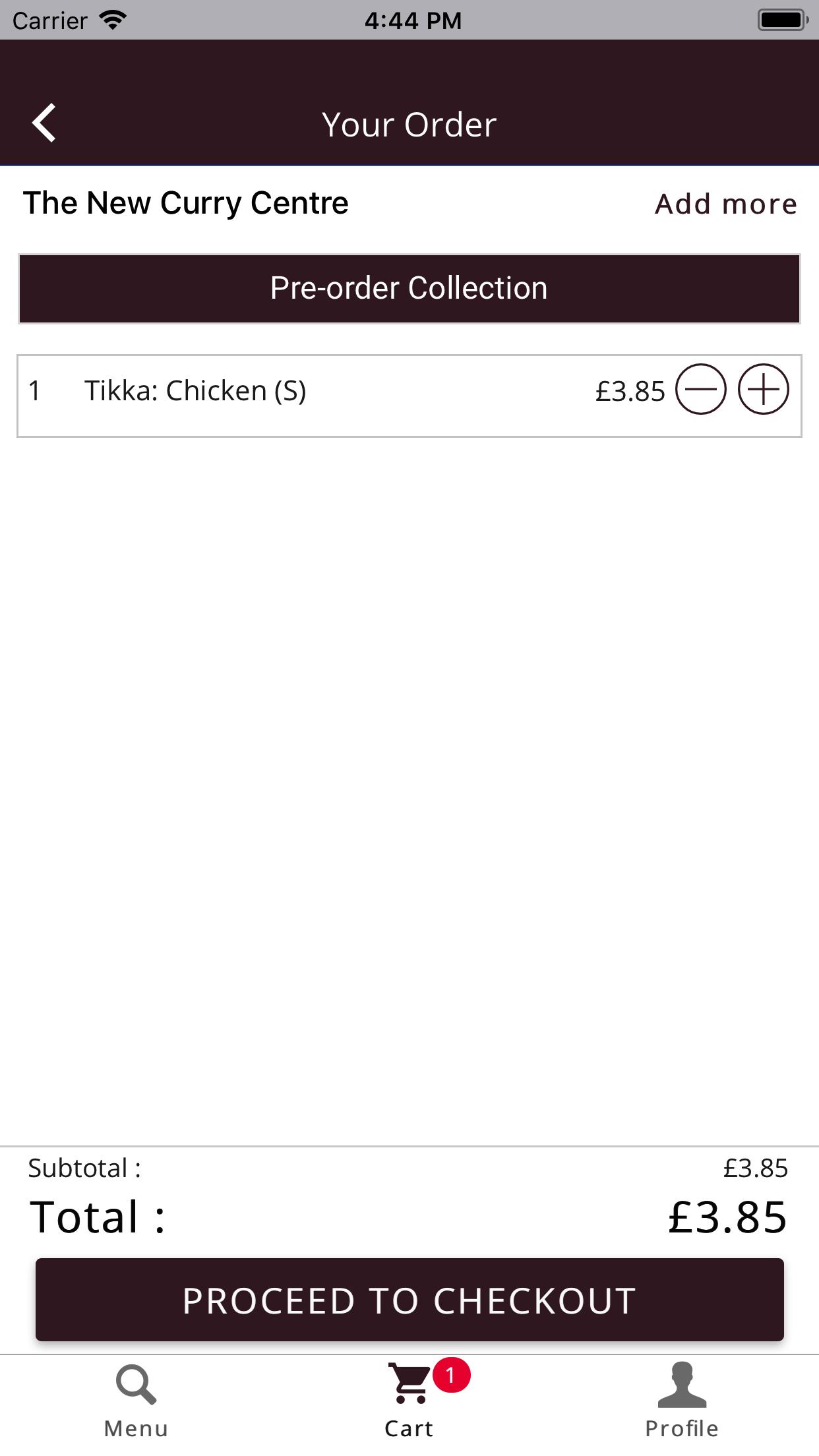 New Curry Centre