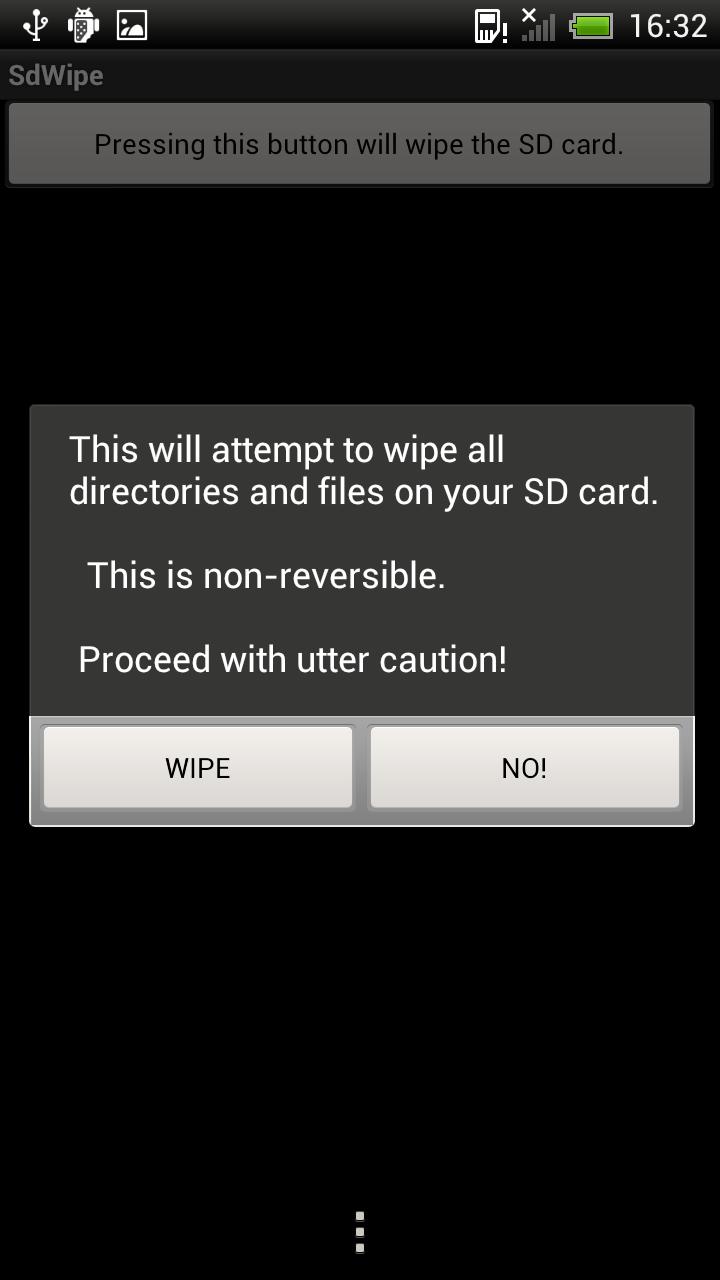 SD Wipe