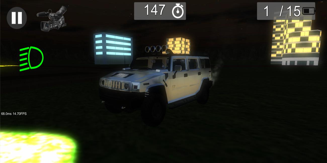 Hummer Driving