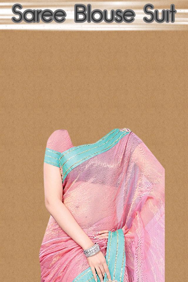 Saree Blouse Photo Suit