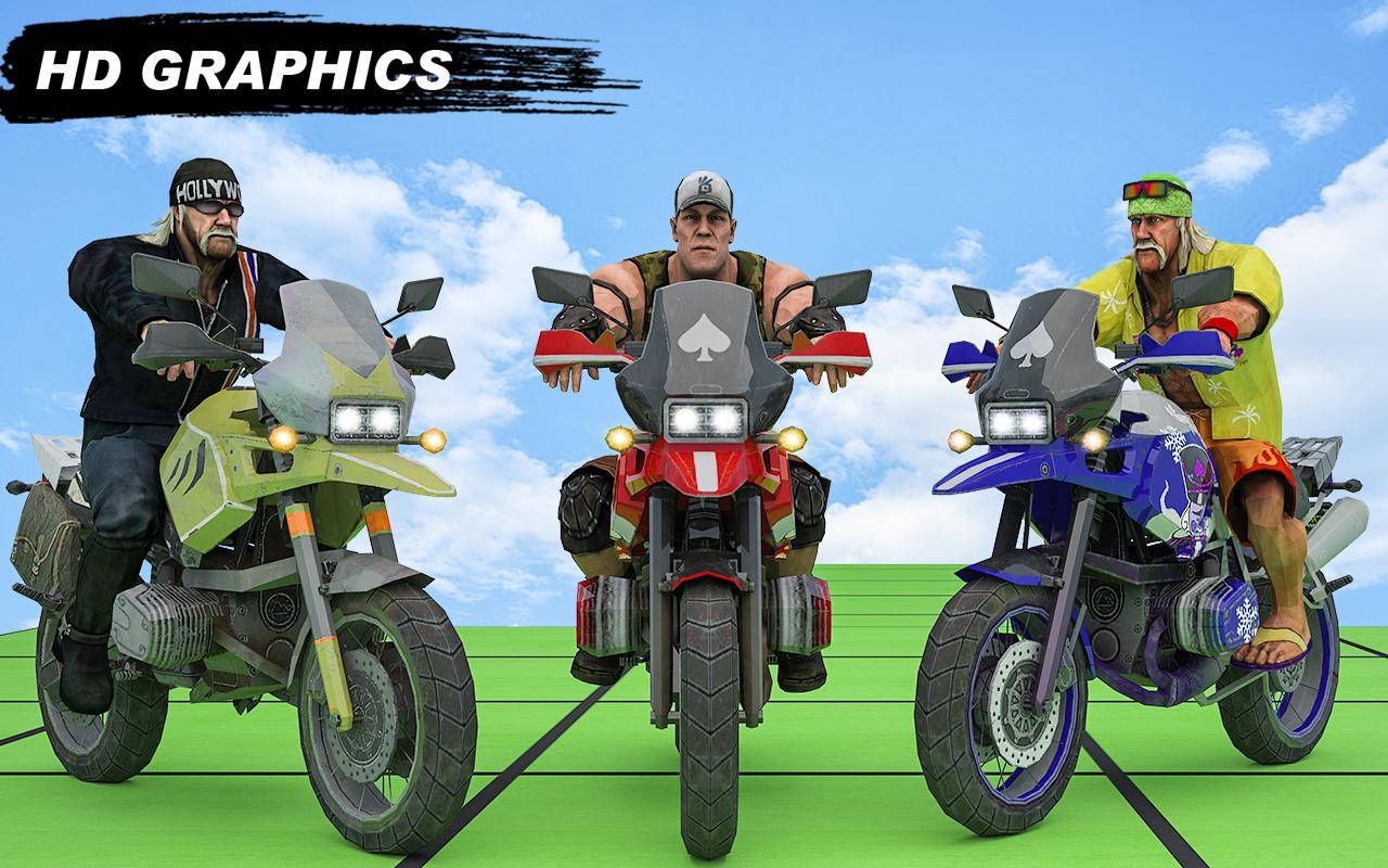 Superhero Tricky GT Bike Game