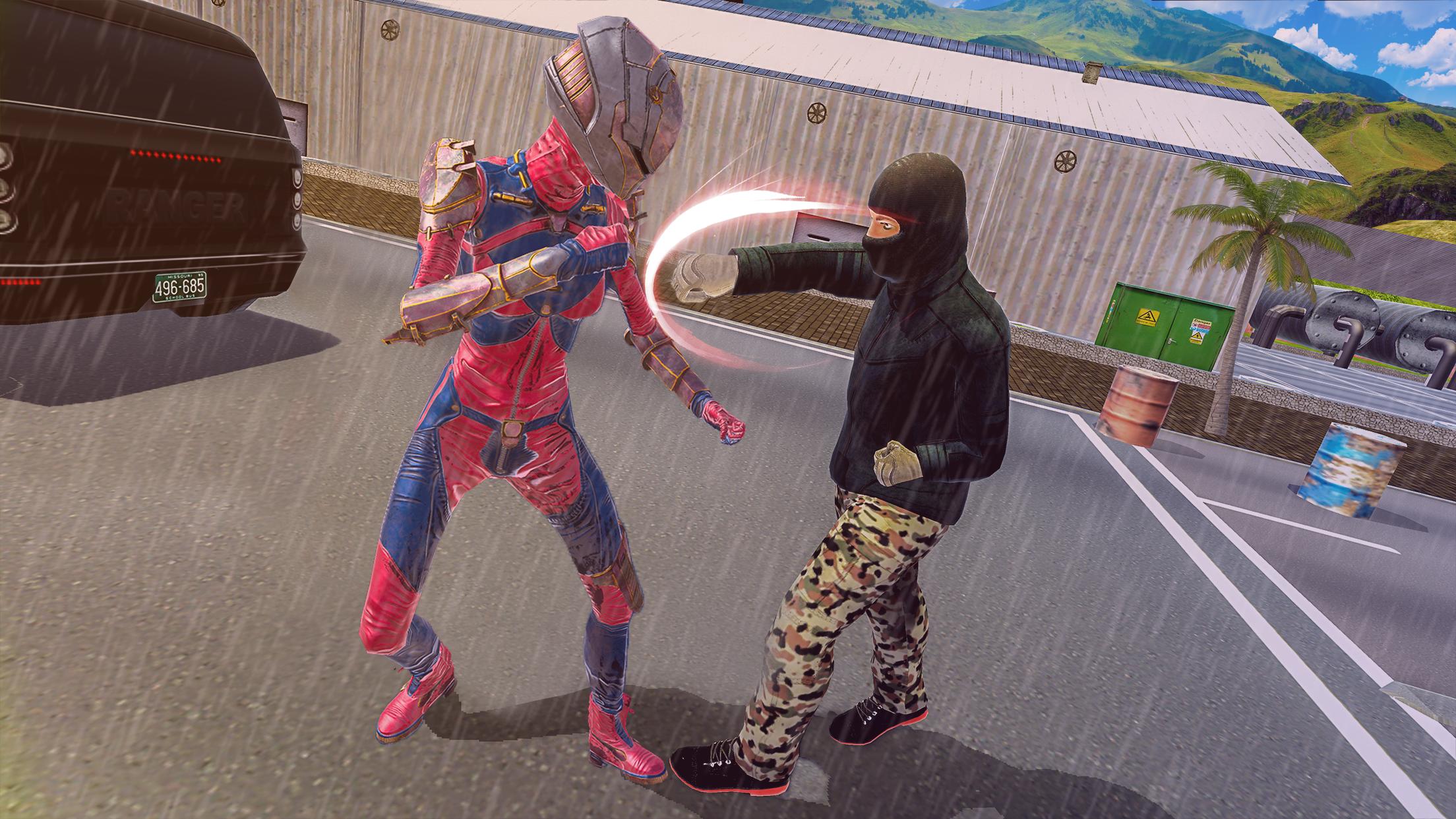 Flying Captain Superhero Games