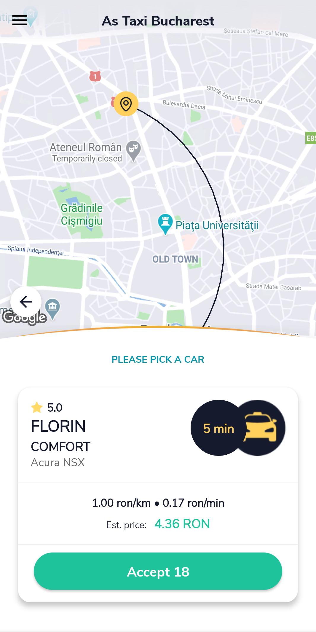Taxi As Bucharest
