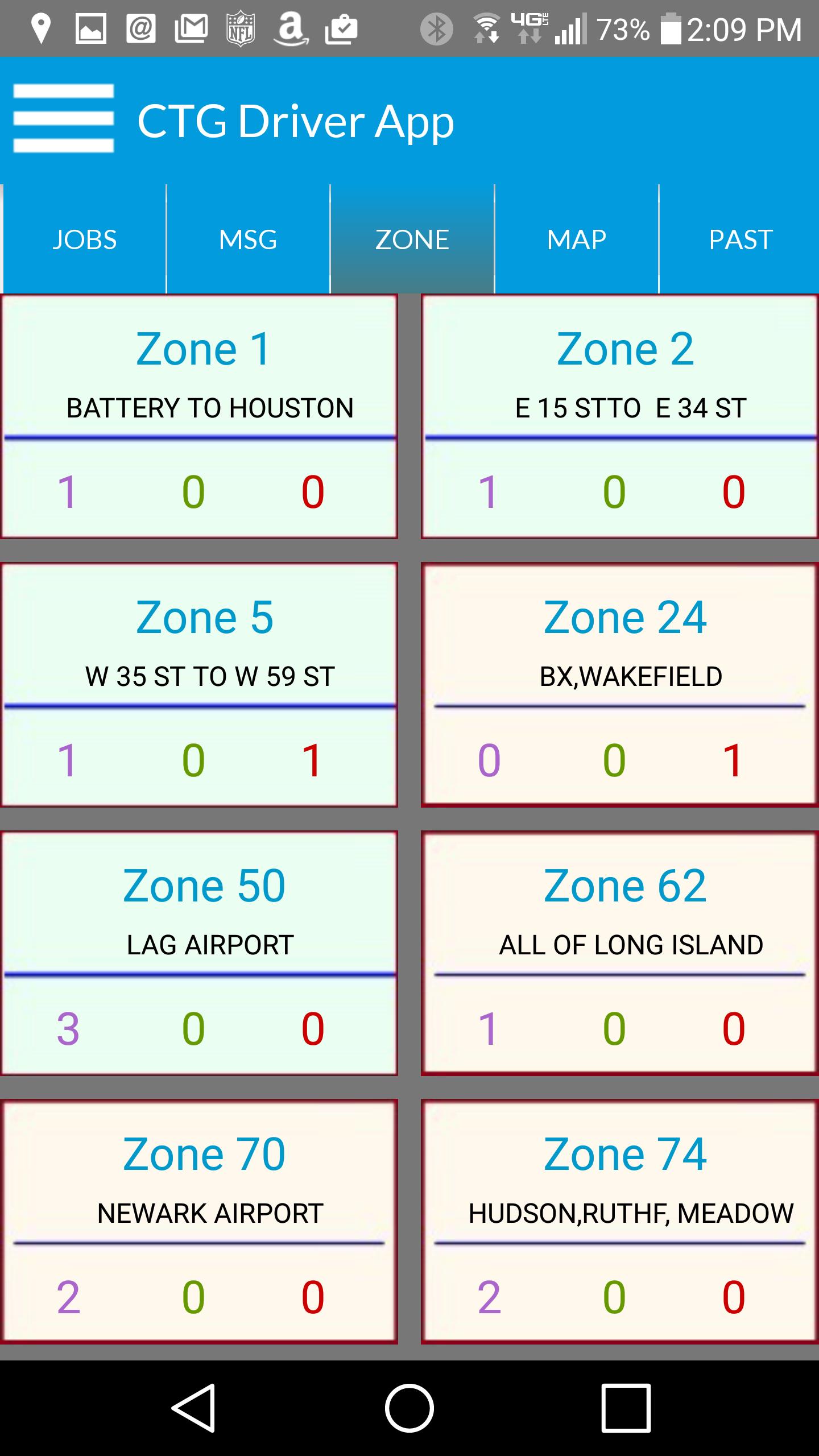 CTG Driver's App
