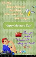 Mom is Best Cards! Doodle Wish