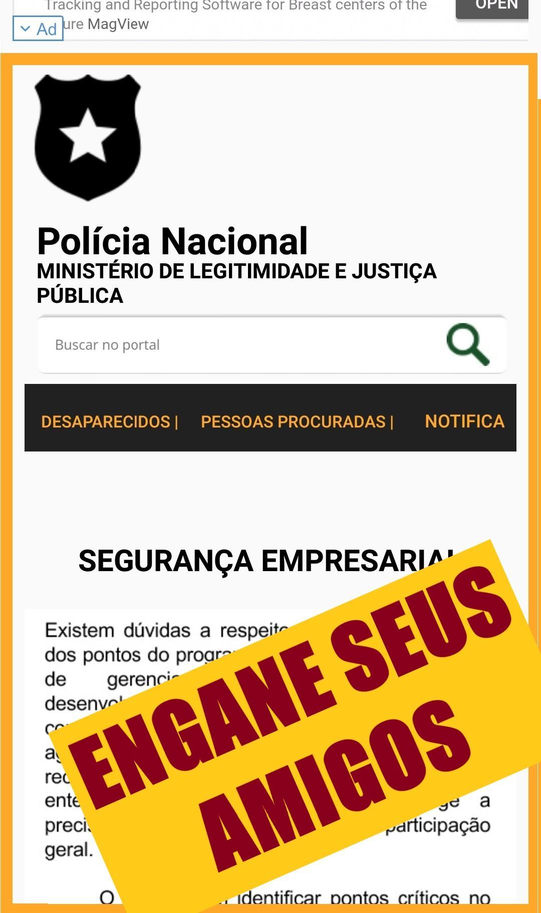 Policia Prank
