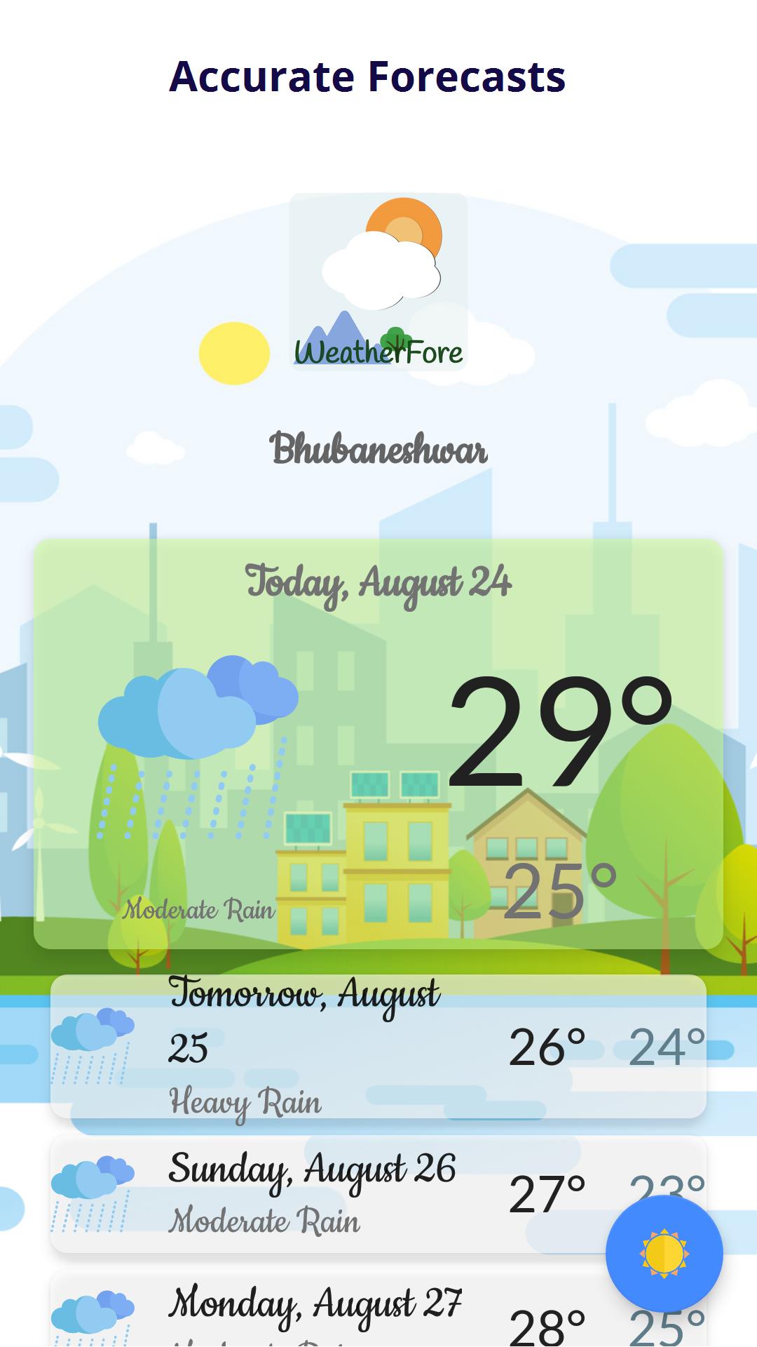 WeatherFore
