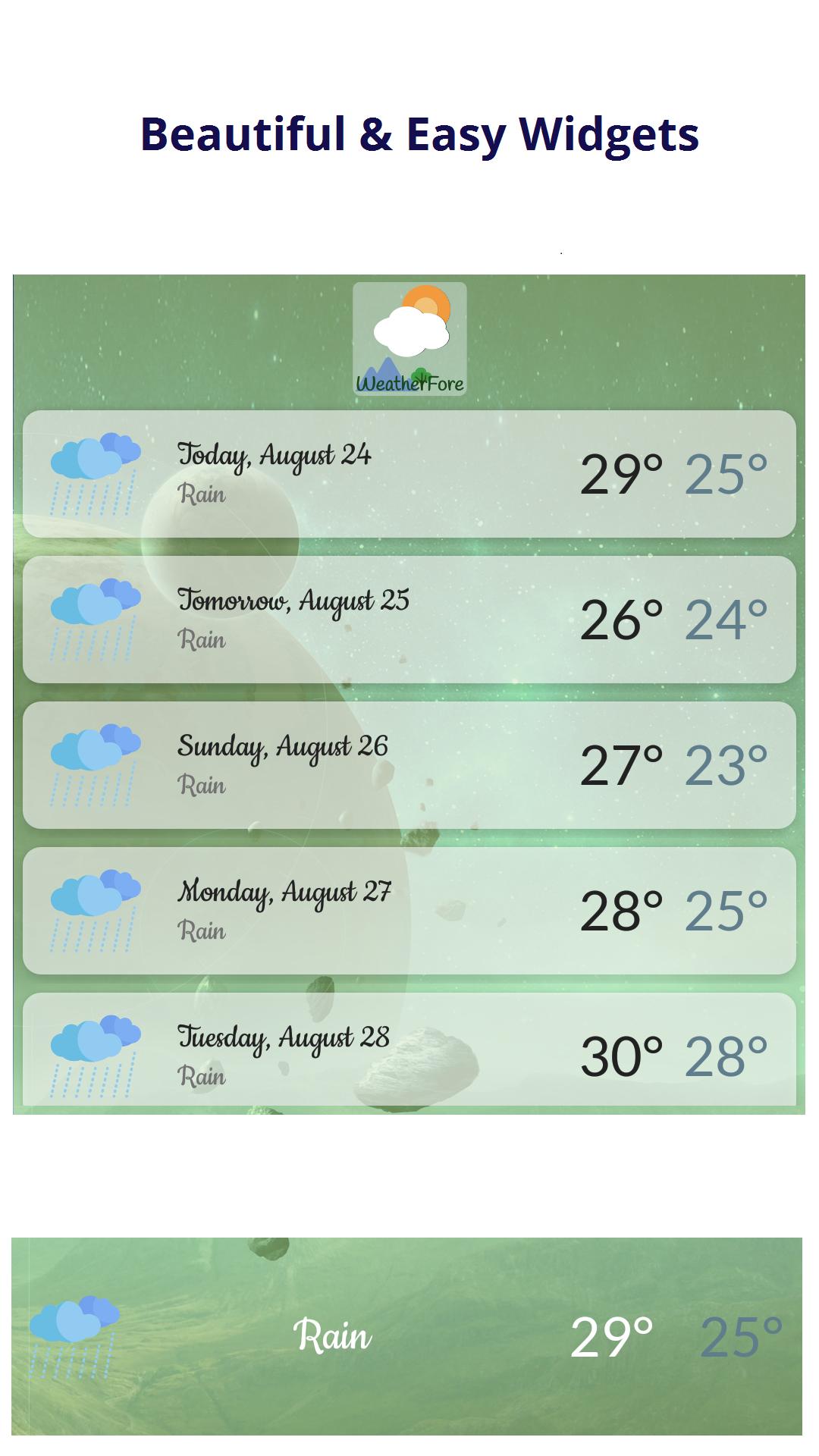 WeatherFore