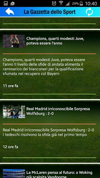 Notizie Sportive