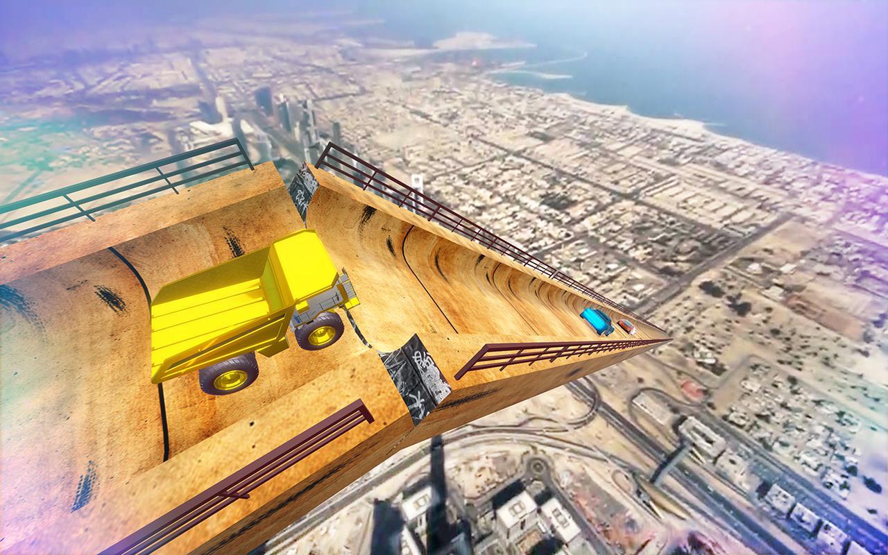Racing Car Ramp Stunts