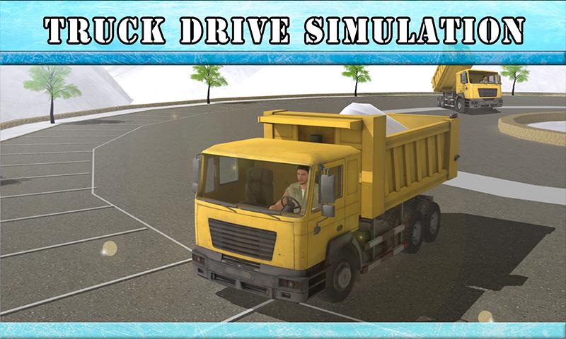 Off Road Snow Truck Driver