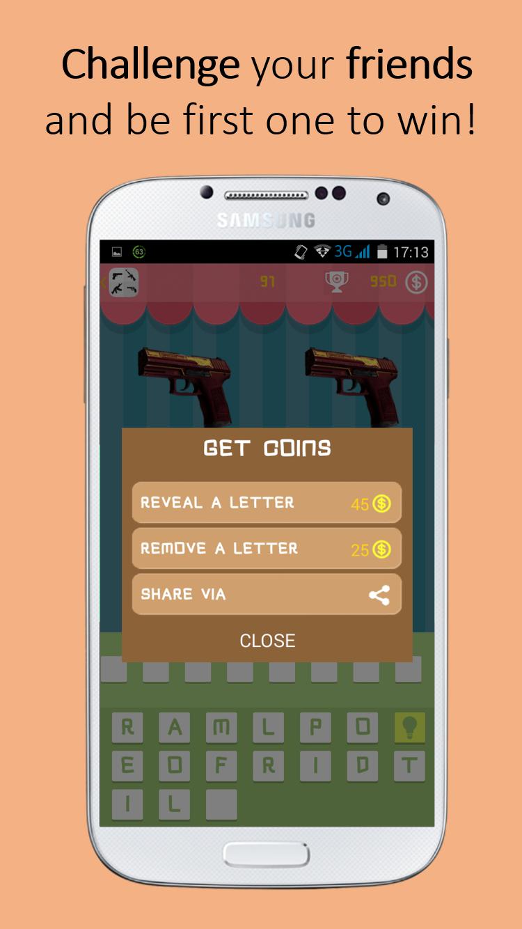 4 Pics 1 Skin - CS:GO app