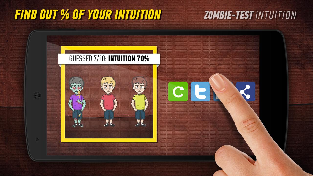 Zombie Test Intuition