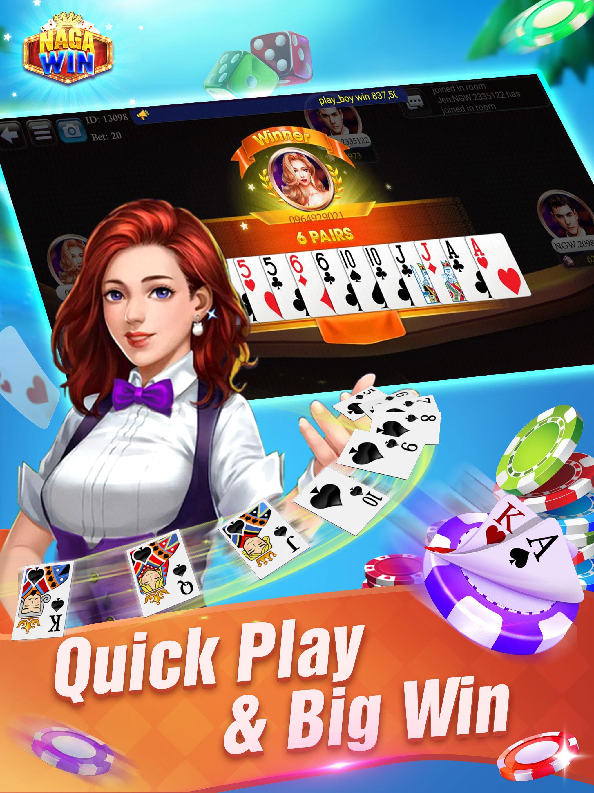 NagaWin - King Of Khmer Card Games & Slots