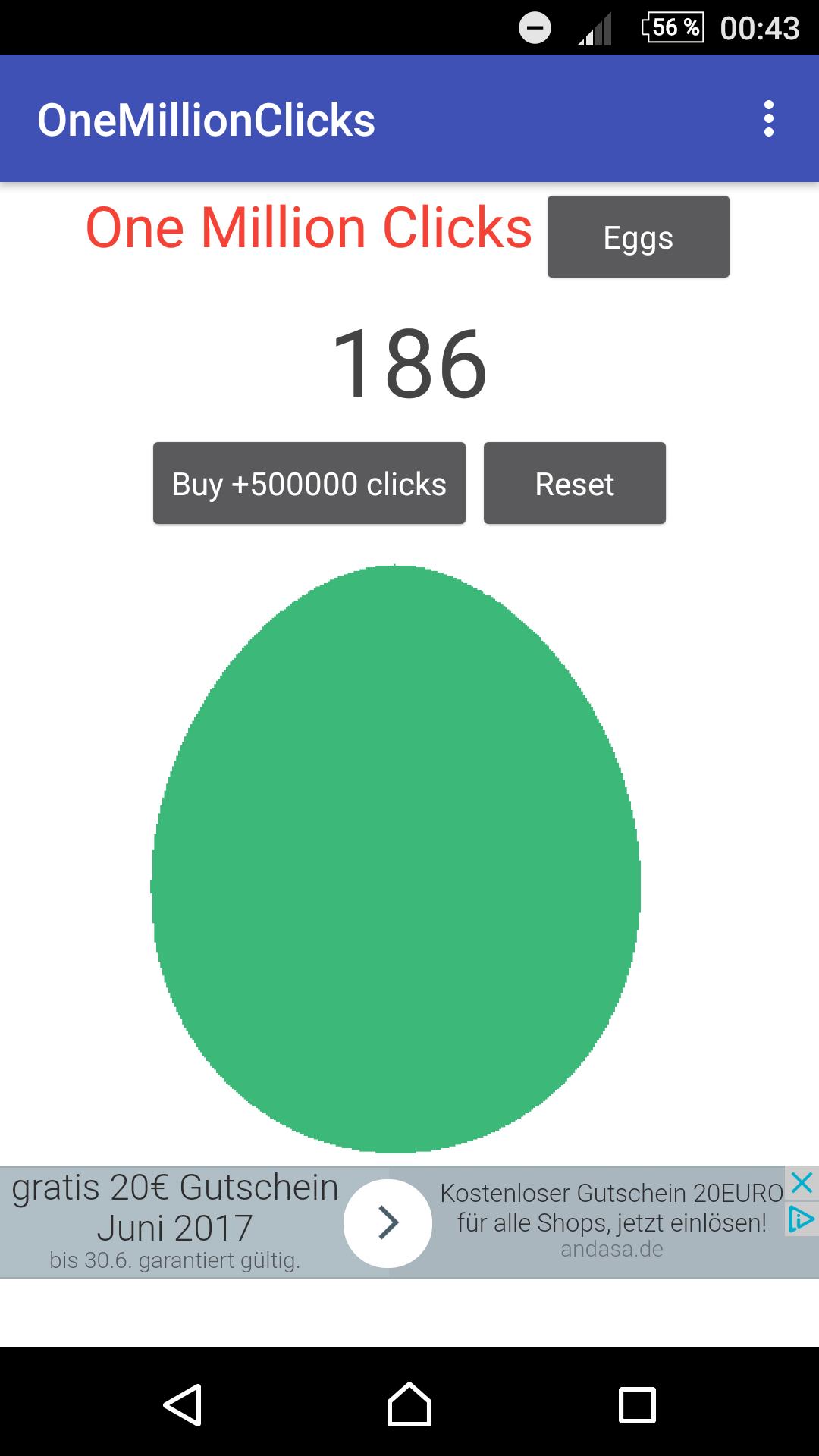 TAMAGO 1 Million Clicks