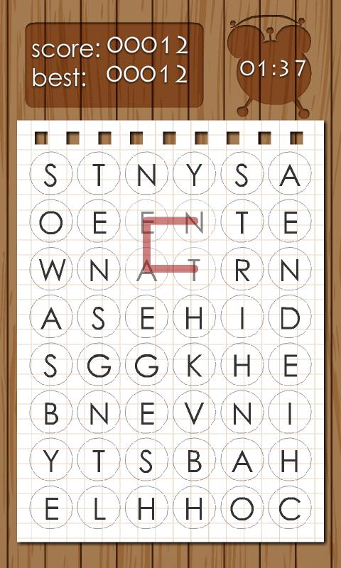 Words in 3 Minutes (puzzle)