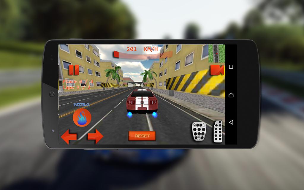 City Car Racing 3d Turbo Fast