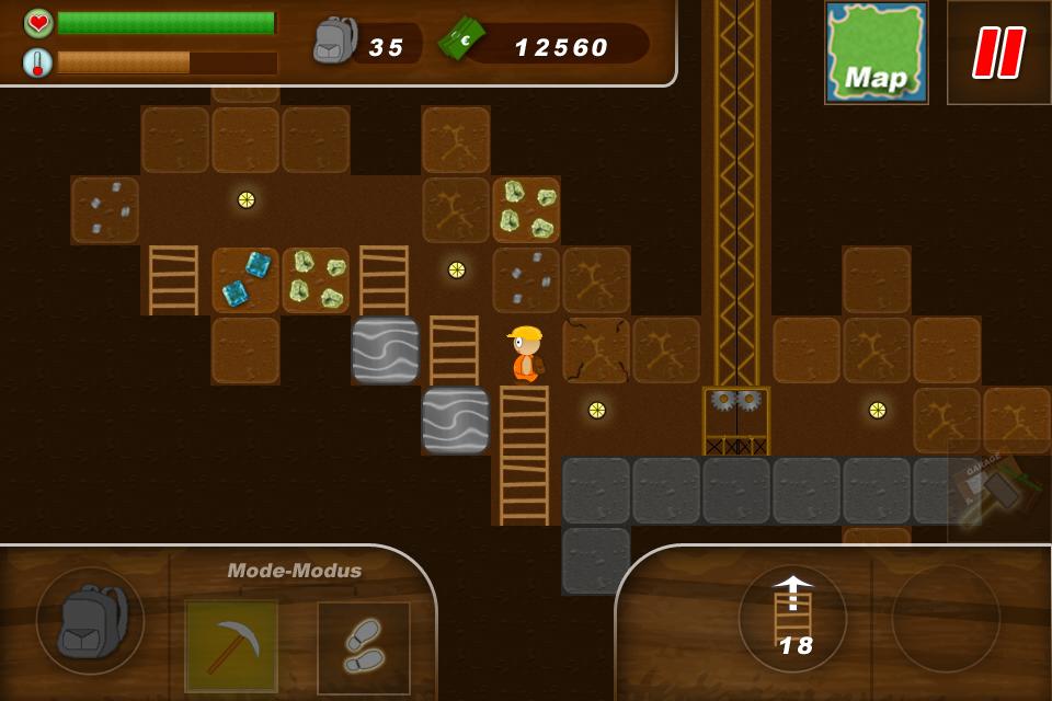 Treasure Miner - a mining game