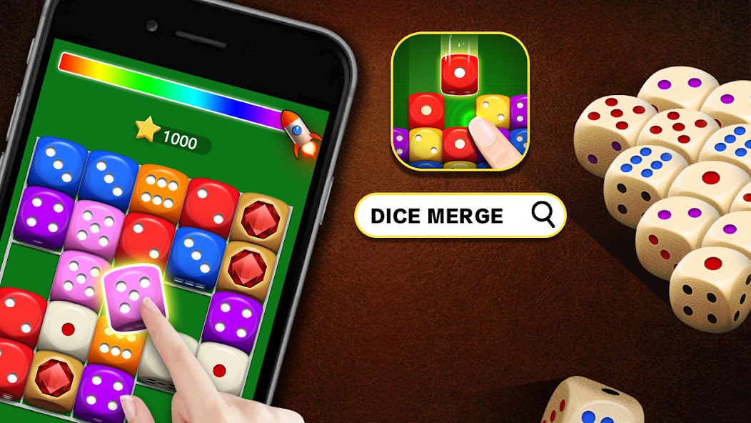 Dice Merge 3D - Merge puzzle