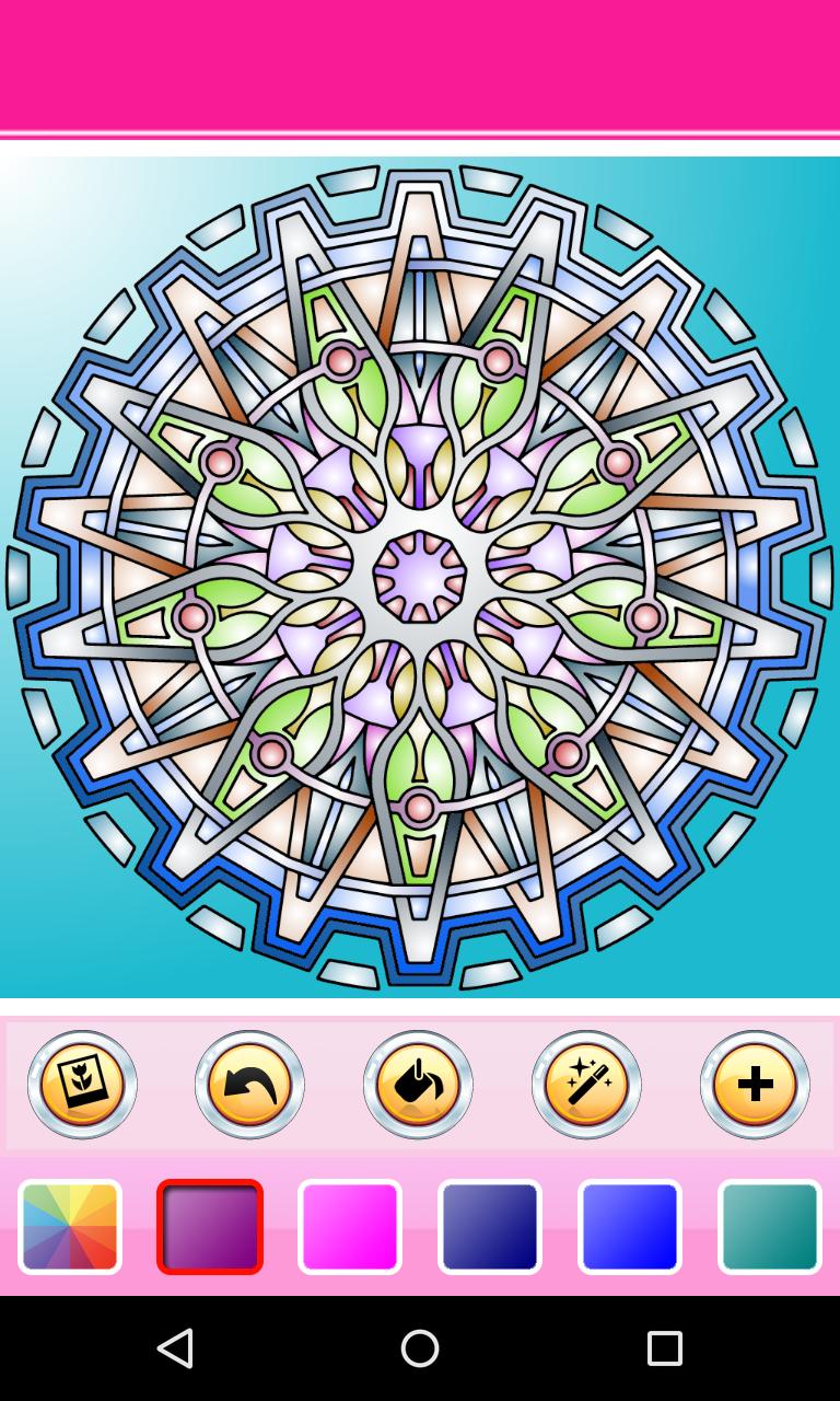 Coloring Book - Mandala HD
