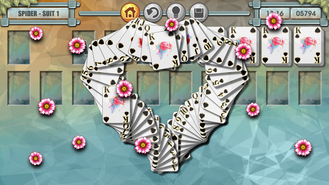 Spider Solitaire Hearts