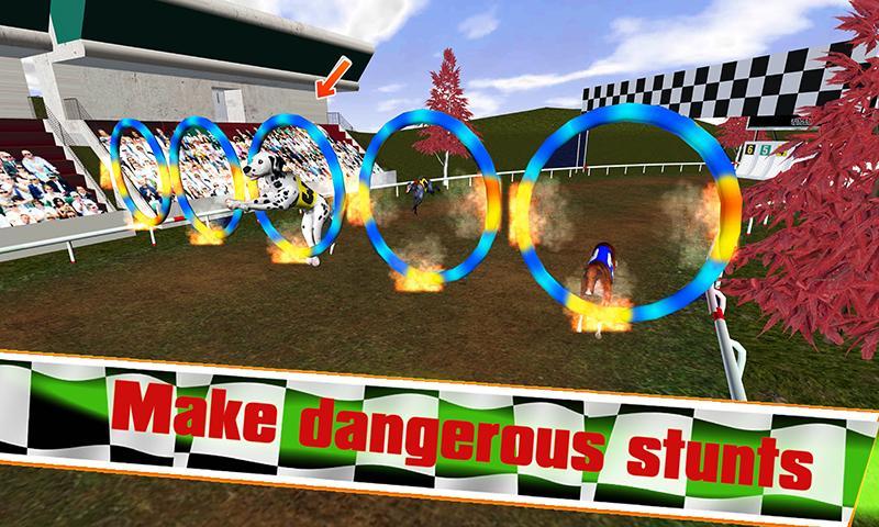Dog Racing games & Wolf Stunts