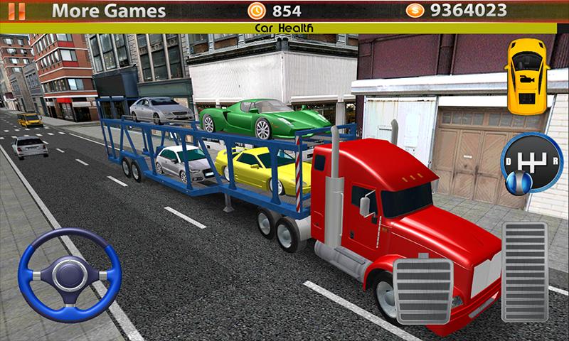 Transport Truck City Cargo
