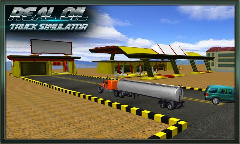 Oil Tanker Truck Drive Sim