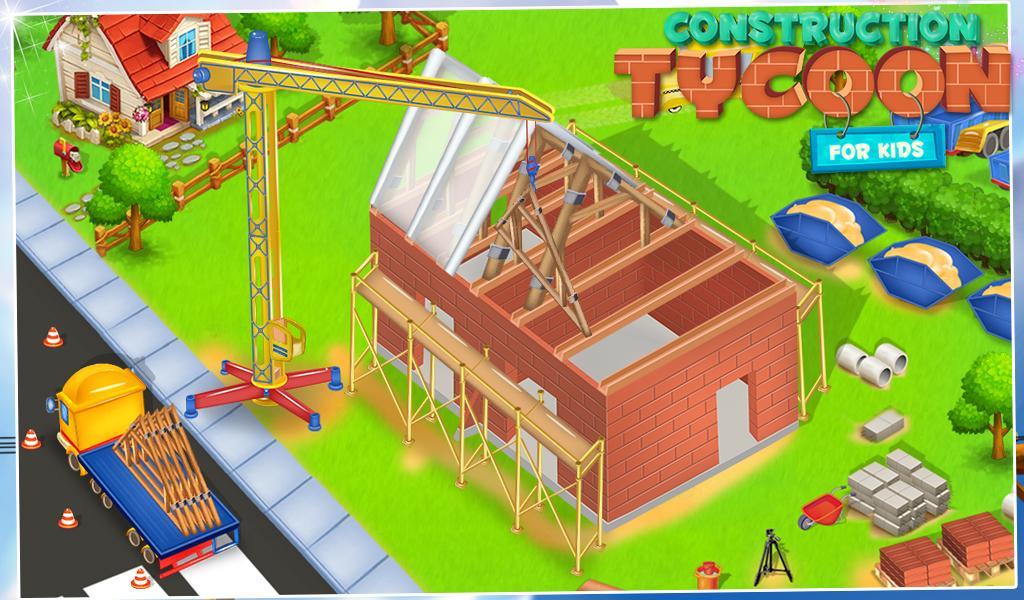 Construction Tycoon For Kids