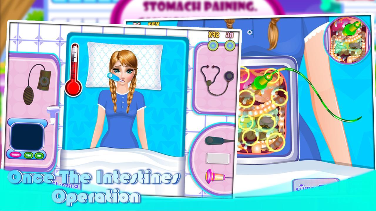 Once the intestines operation