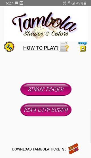 Tambola ticket generator