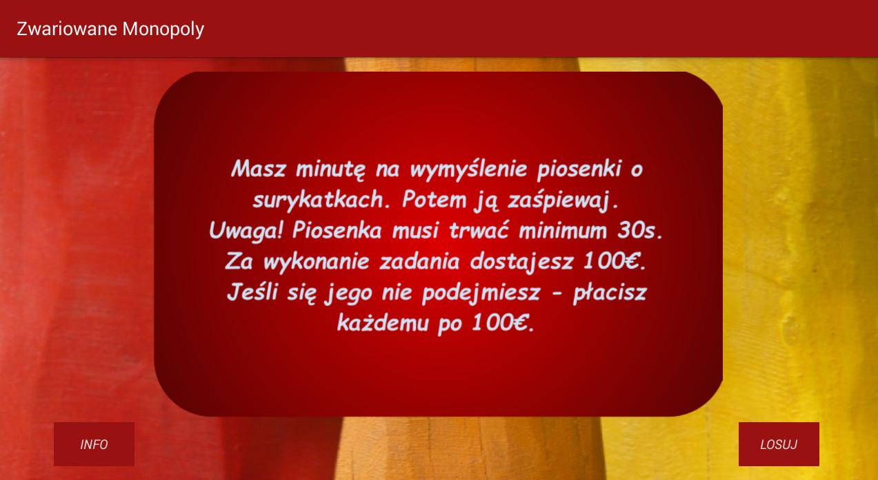 ZWARIOWANE MONOPOLY - dodatek