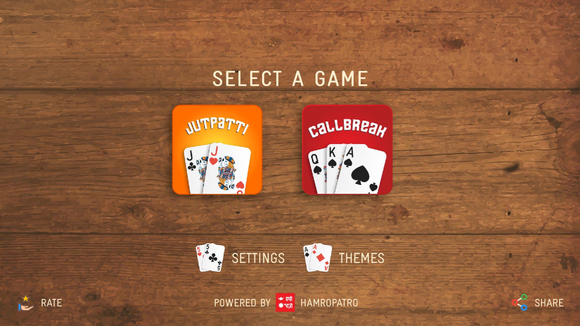 CallBreak & JutPatti  - Hamro