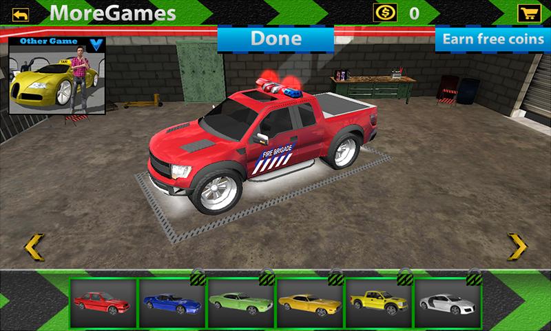 Fireman Rescue Parking 3D SIM