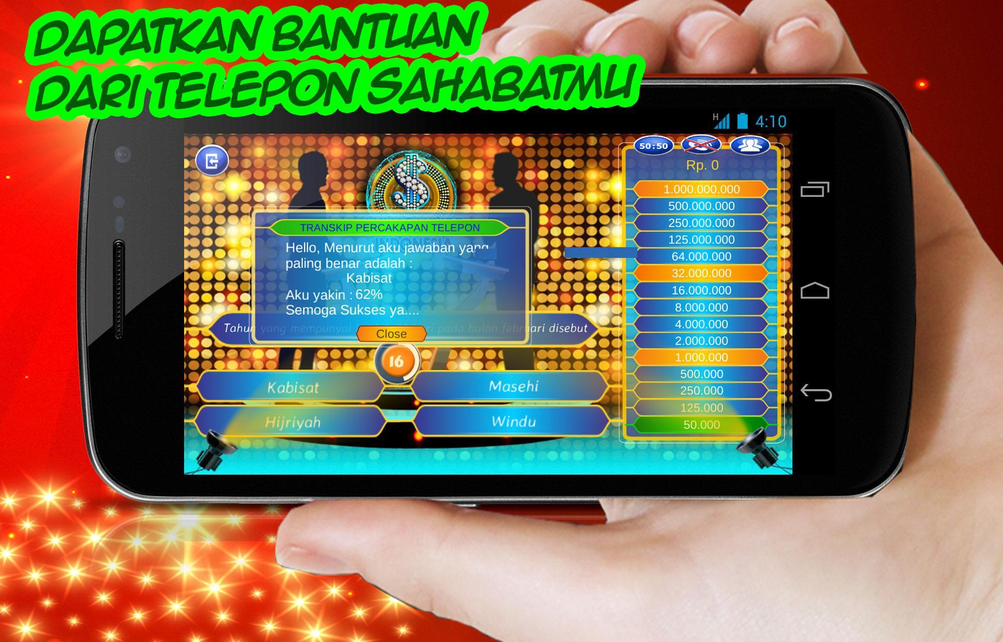 Kuis Millionaire Indonesia HD