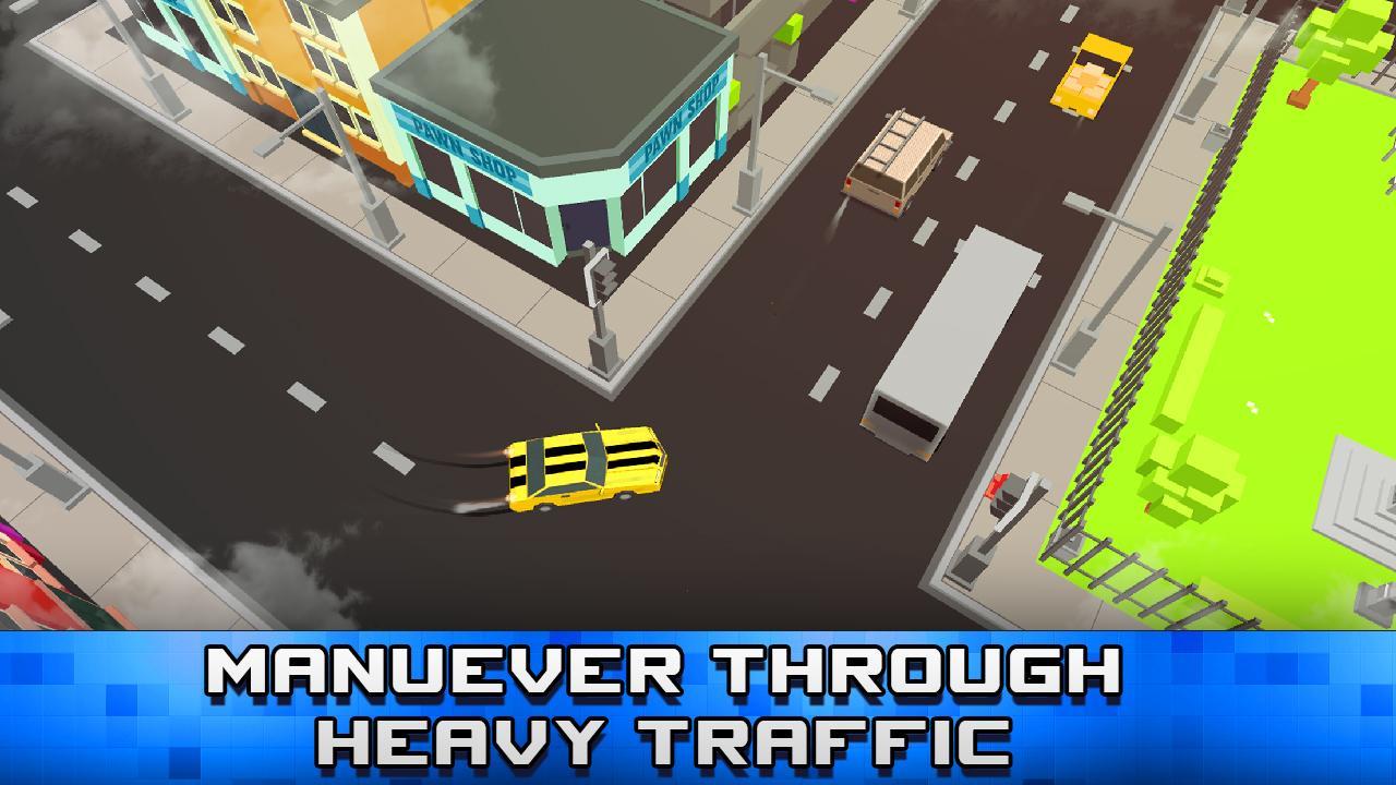 Blocky Highway: Avoid Commute