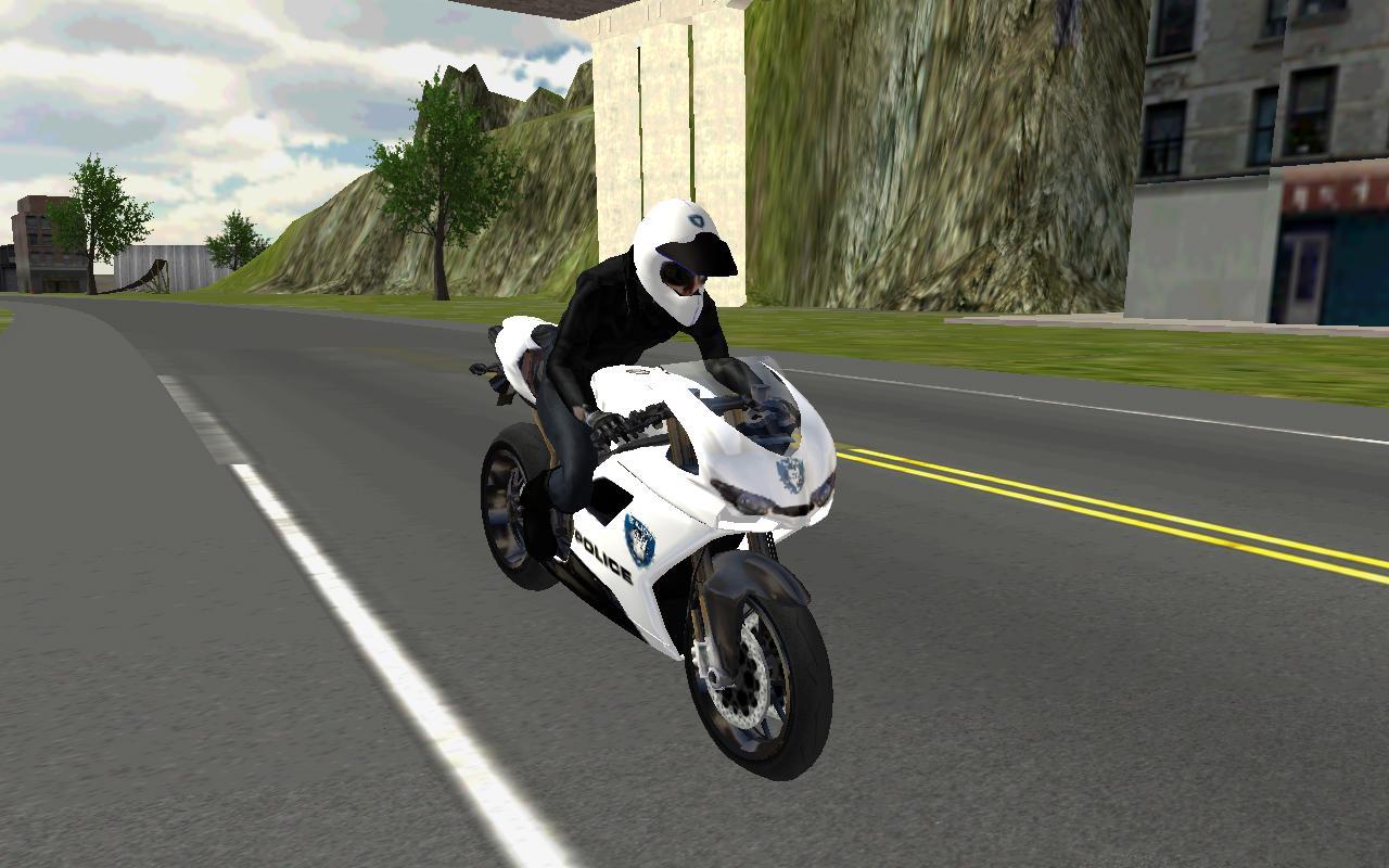 Police Moto Bike 3D