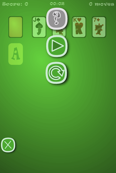 Classis Aces Up Solitaire Game