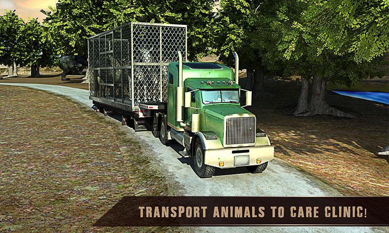 Animal Rescue Truck Transport