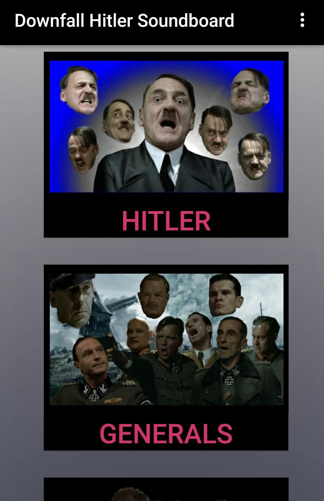 Downfall Hitler Soundboard