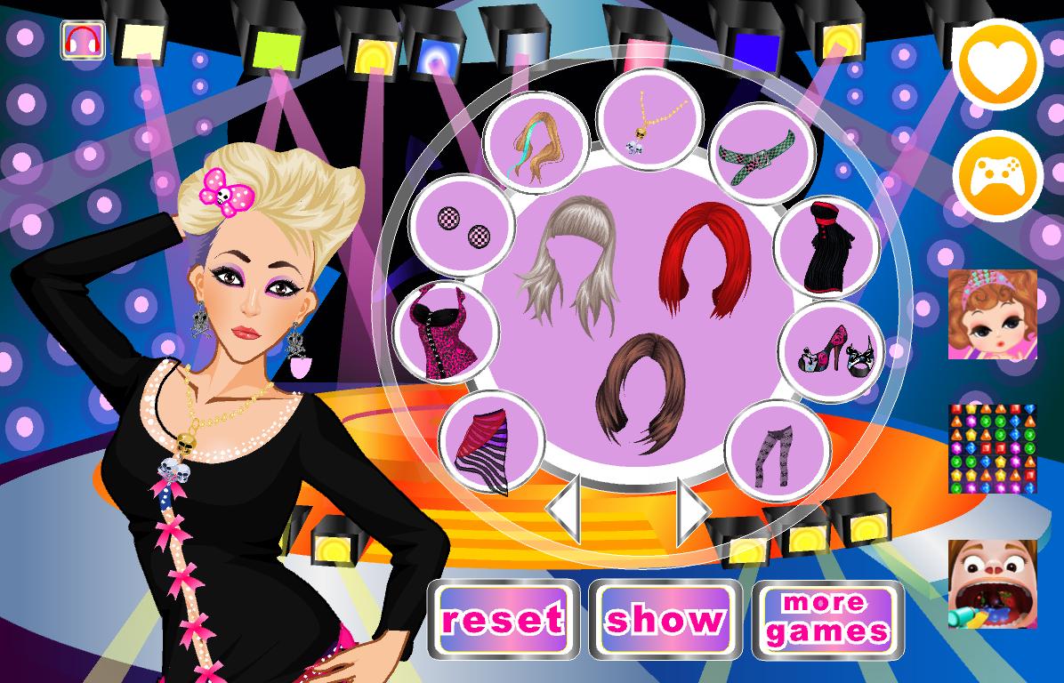 Dress Up: Attractive Girl