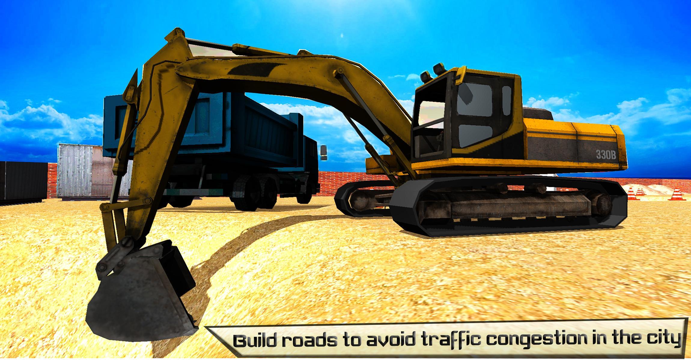 Sand Excavator Simulator 2016