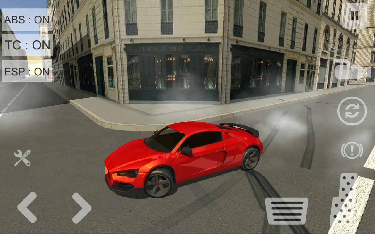 Car Simulator Deserted City