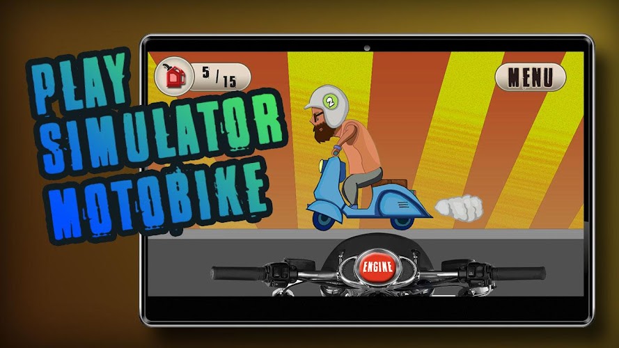 Simulator Moto-bike Handle