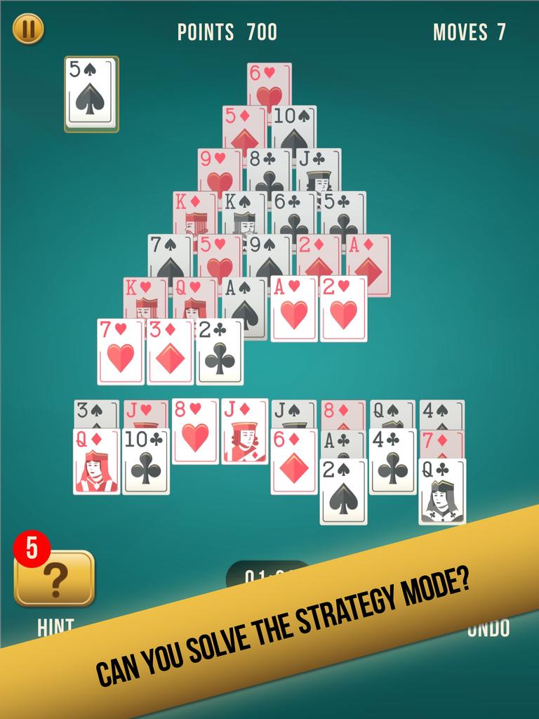 Pyramid Solitaire by Storm8