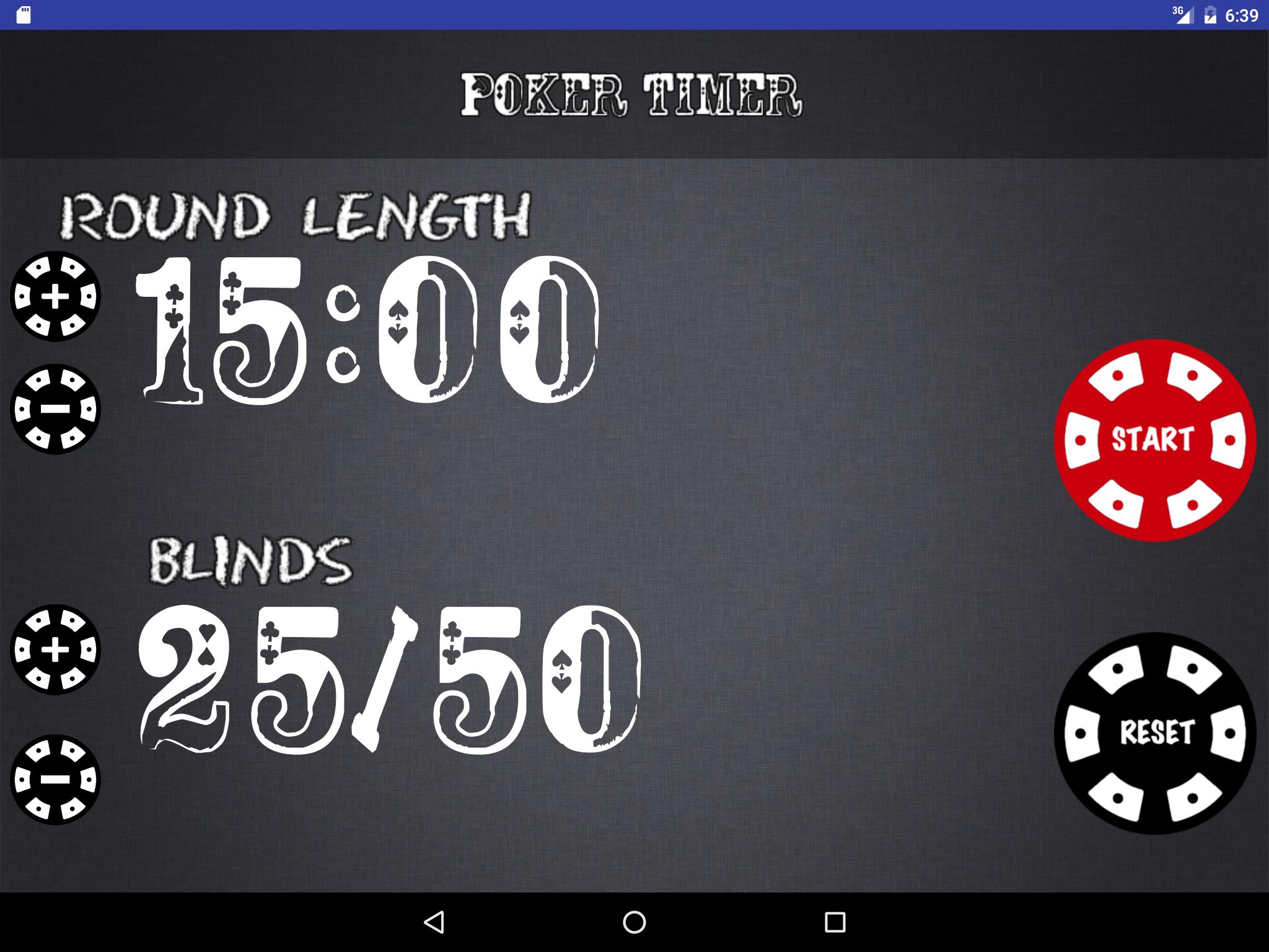 Poker Timer